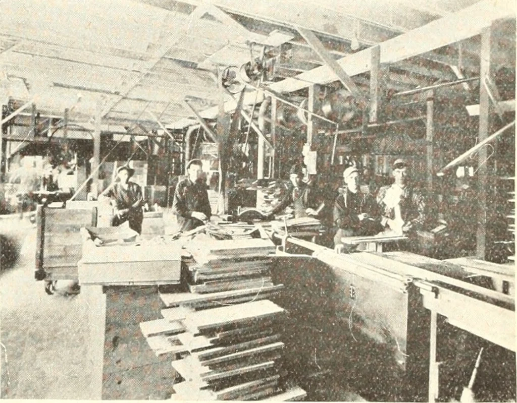 An illustration from Canadian wood products industries, 1916, leaf 30