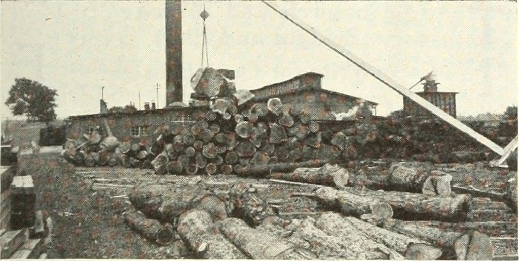 An illustration from Canadian wood products industries, 1916, leaf 422