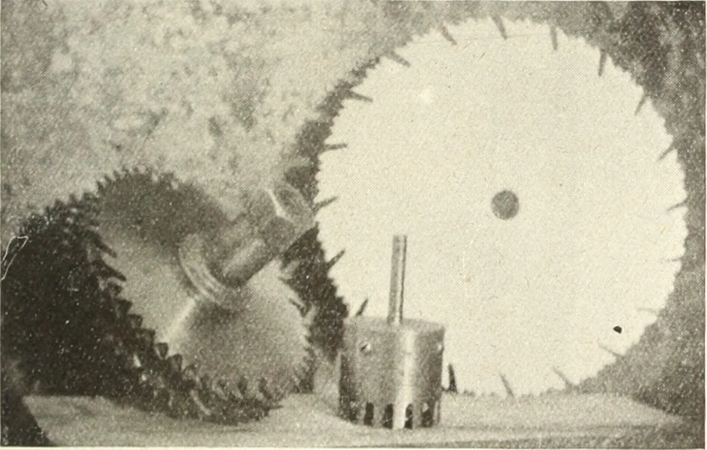 An illustration from Canadian wood products industries, 1916, leaf 46