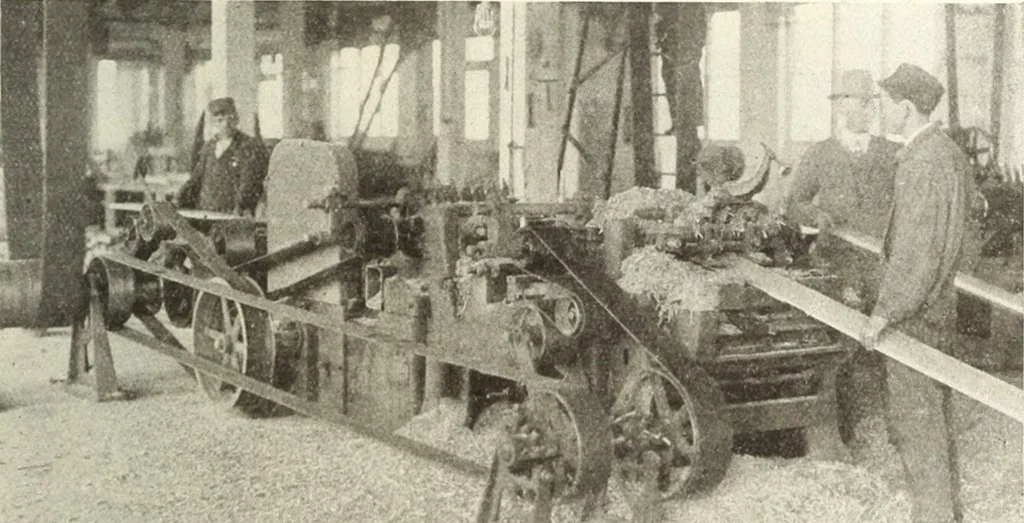 An illustration from Canadian wood products industries, 1916, leaf 660