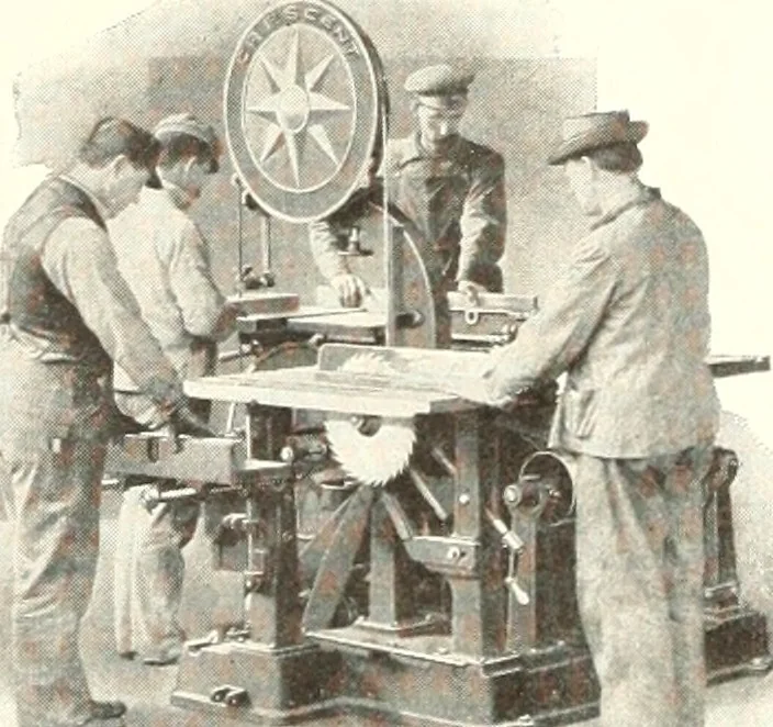 An illustration from Canadian wood products industries, 1916, leaf 672