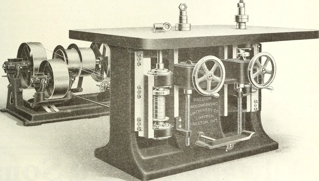 An illustration from Canadian wood products industries, 1916, leaf 684