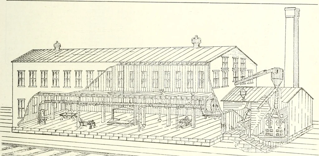 An illustration from Canadian wood products industries, 1916, leaf 702