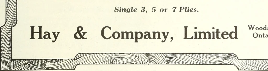 An illustration from Canadian wood products industries, 1916, leaf 714