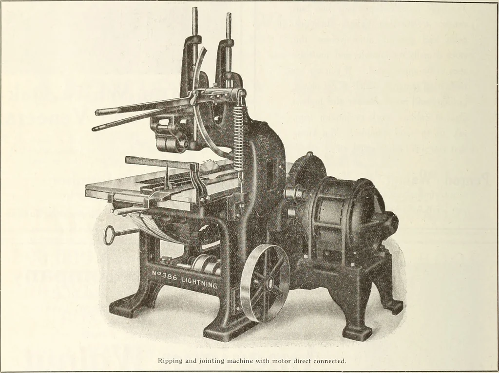 An illustration from Canadian wood products industries, 1916, leaf 723
