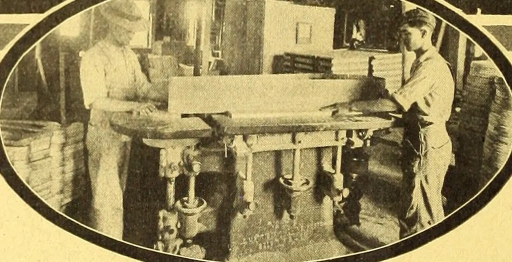 An illustration from Canadian wood products industries, 1916, leaf 739
