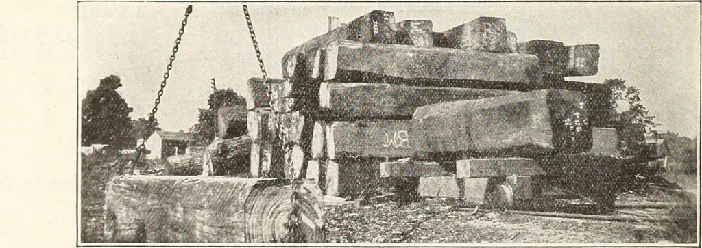 An illustration from Canadian wood products industries, 1916, leaf 87