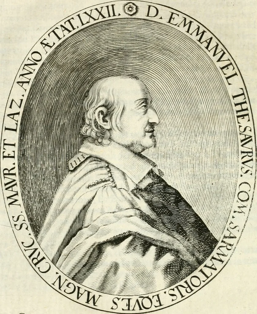 An illustration from Il cannocchiale aristotelico, o sia, Idea dell'arguta et ingeniosa elocutione : che serue à tutta l'arte oratoria, lapidaria, et simbolica, 1663, leaf 31