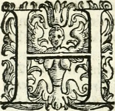 An illustration from Il cannocchiale aristotelico, o sia, Idea dell'arguta et ingeniosa elocutione : che serue à tutta l'arte oratoria, lapidaria, et simbolica, 1663, leaf 489