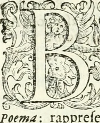 An illustration from Il cannocchiale aristotelico, o sia, Idea dell'arguta et ingeniosa elocutione : che serue à tutta l'arte oratoria, lapidaria, et simbolica, 1663, leaf 595