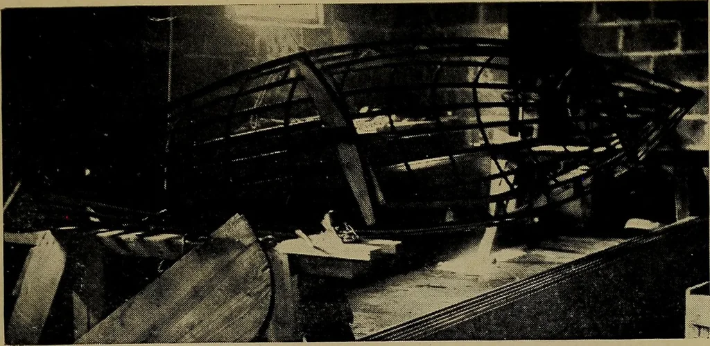 An illustration from Canoeing, sailing and motor boating;, 1919, leaf 202
