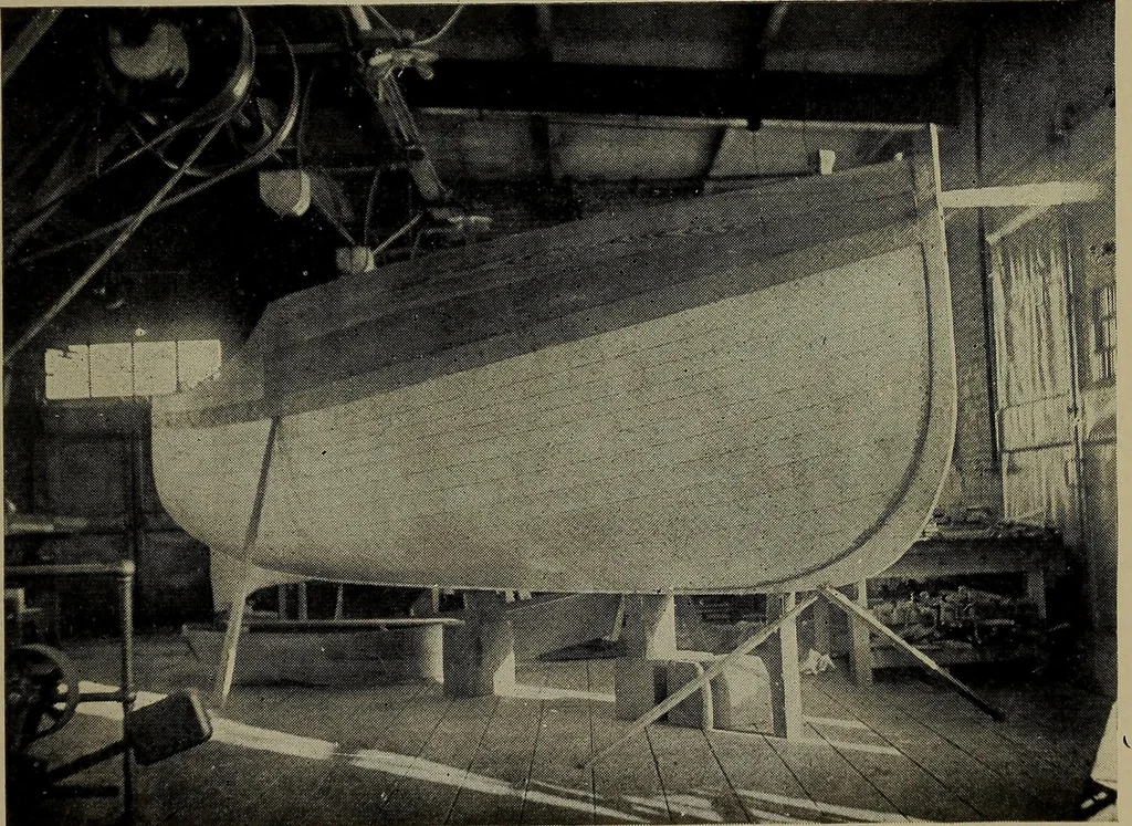 An illustration from Canoeing, sailing and motor boating;, 1919, leaf 370