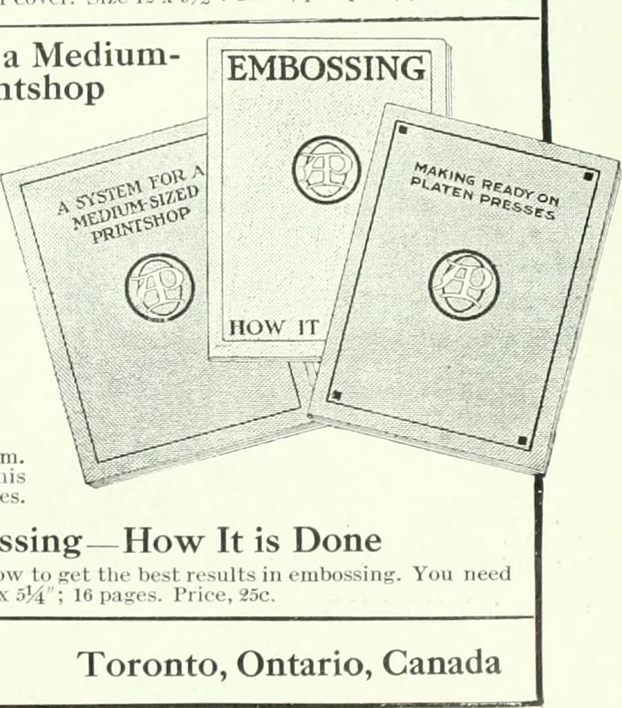 An illustration from Canadian printer & publisher, 1912, leaf 158