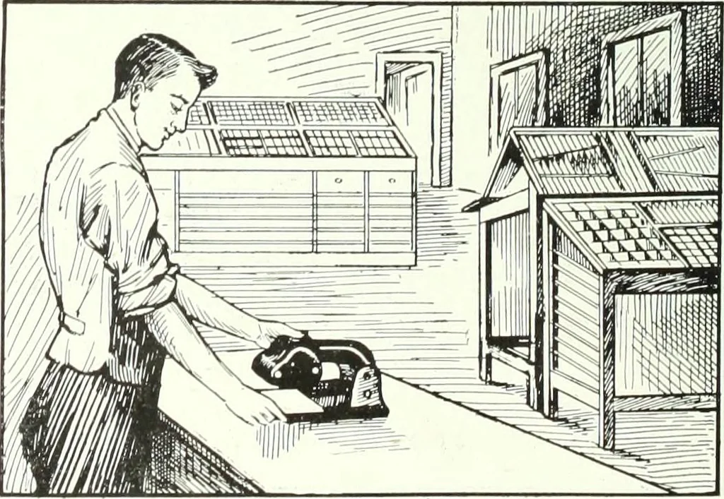 An illustration from Canadian printer & publisher, 1912, leaf 261