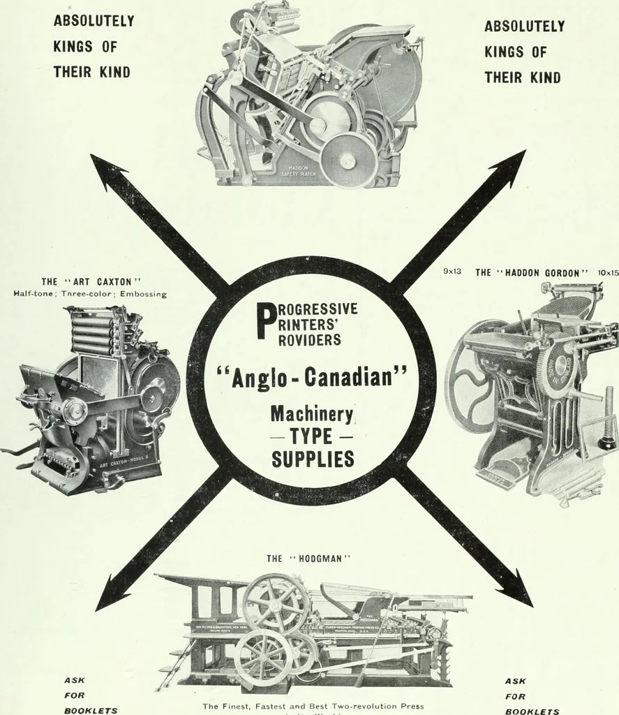 An illustration from Canadian printer & publisher, 1912, leaf 34
