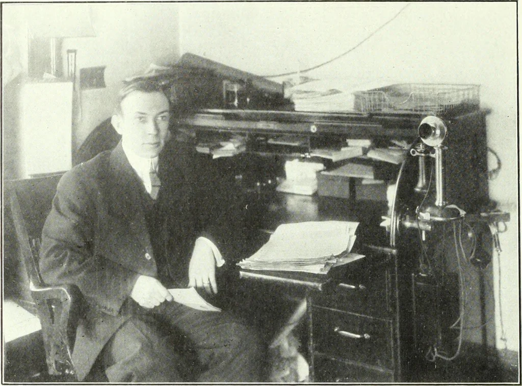 An illustration from Canadian printer & publisher, 1912, leaf 419