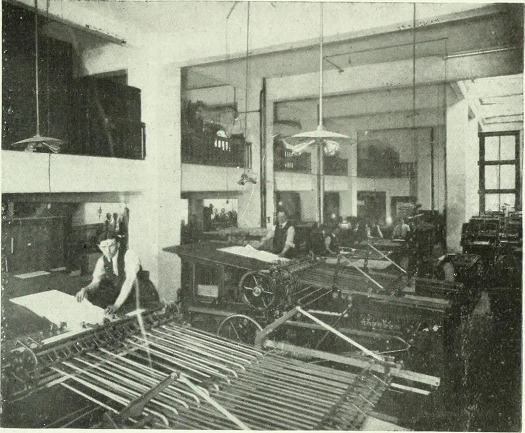 An illustration from Canadian printer & publisher, 1912, leaf 496