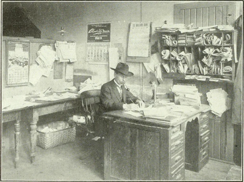 An illustration from Canadian printer & publisher, 1912, leaf 501