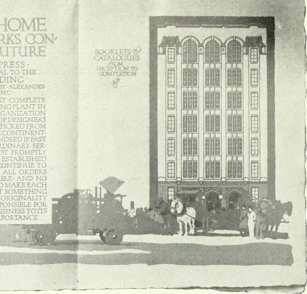 An illustration from Canadian printer & publisher, 1912, leaf 513