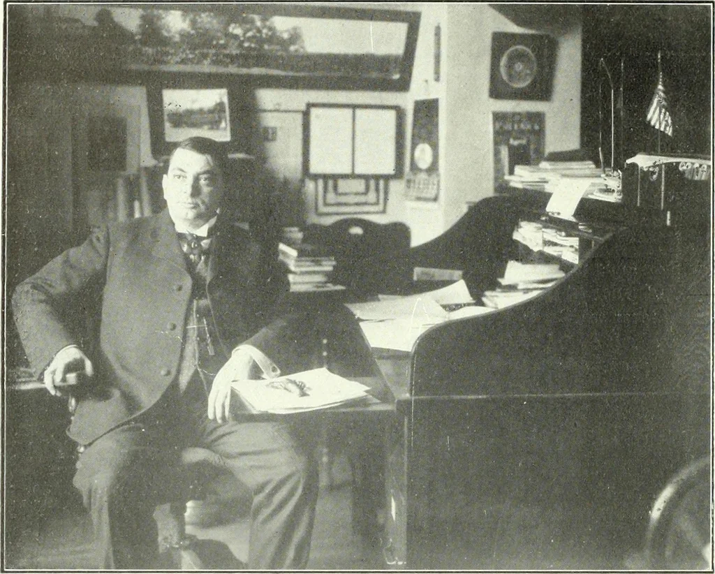 An illustration from Canadian printer & publisher, 1912, leaf 517