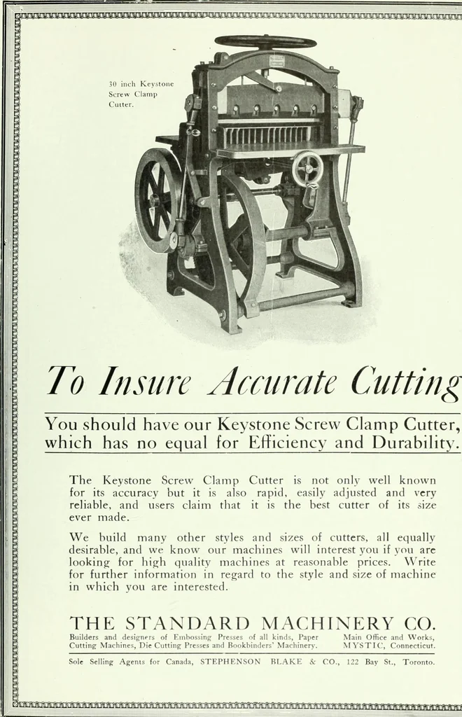 An illustration from Canadian printer & publisher, 1912, leaf 542