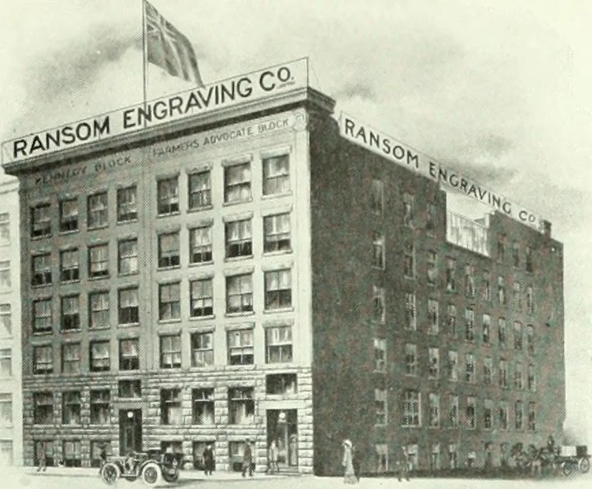 An illustration from Canadian printer & publisher, 1912, leaf 560
