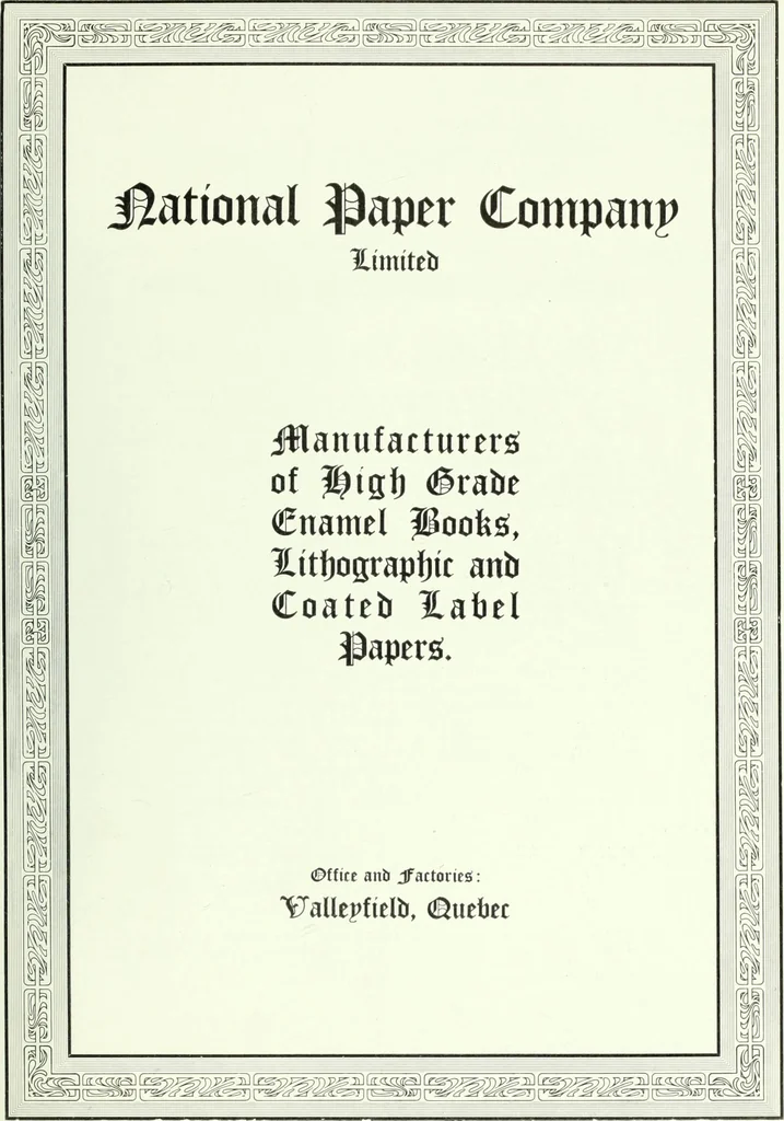 An illustration from Canadian printer & publisher, 1912, leaf 564