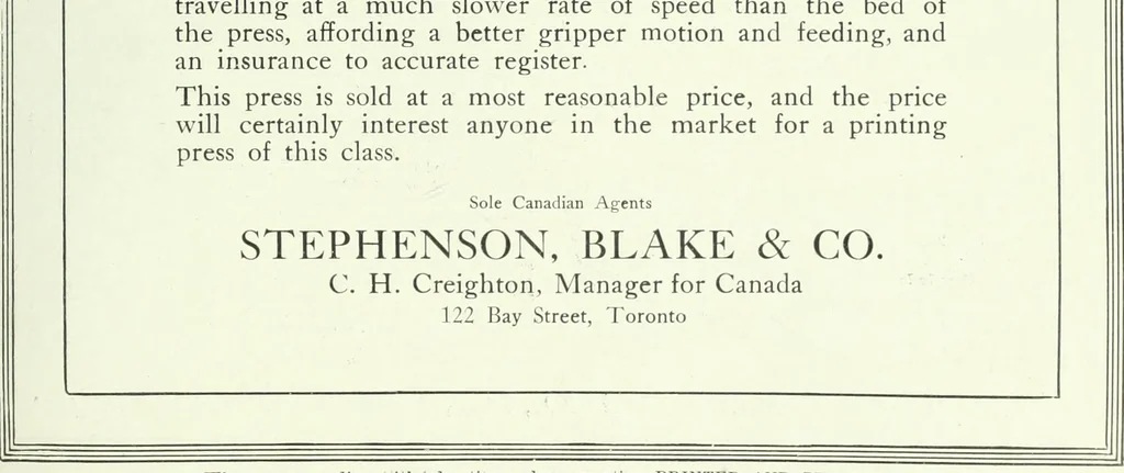 An illustration from Canadian printer & publisher, 1912, leaf 688