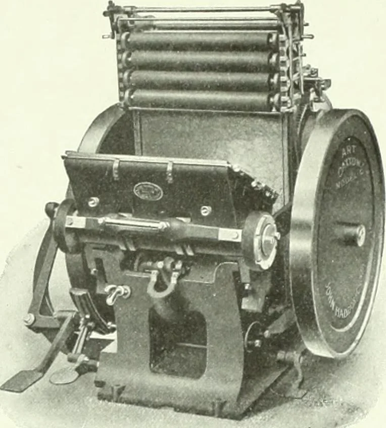 An illustration from Canadian printer & publisher, 1912, leaf 708