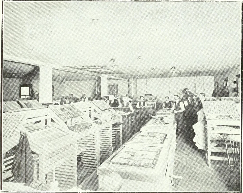 An illustration from Canadian printer & publisher, 1912, leaf 91