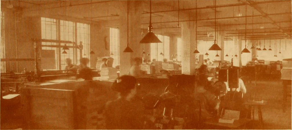 An illustration from Canadian printer & publisher, 1913, leaf 122