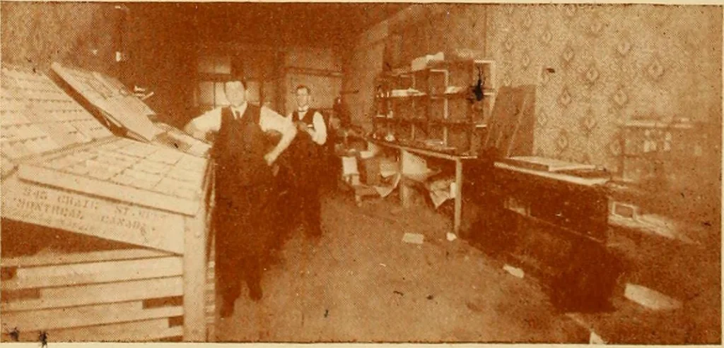 An illustration from Canadian printer & publisher, 1913, leaf 135