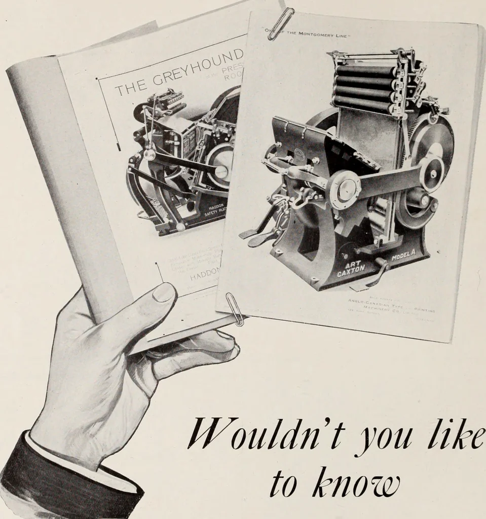 An illustration from Canadian printer & publisher, 1913, leaf 189