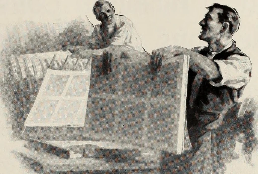 An illustration from Canadian printer & publisher, 1913, leaf 440