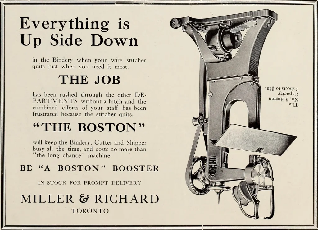 An illustration from Canadian printer & publisher, 1913, leaf 674