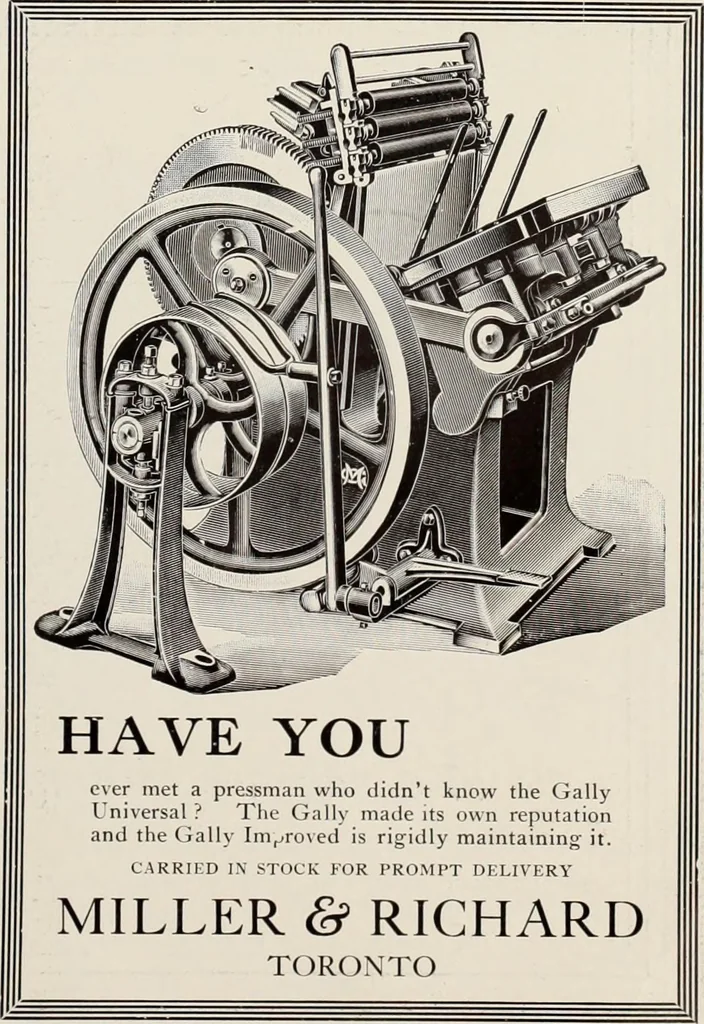 An illustration from Canadian printer & publisher, 1913, leaf 688