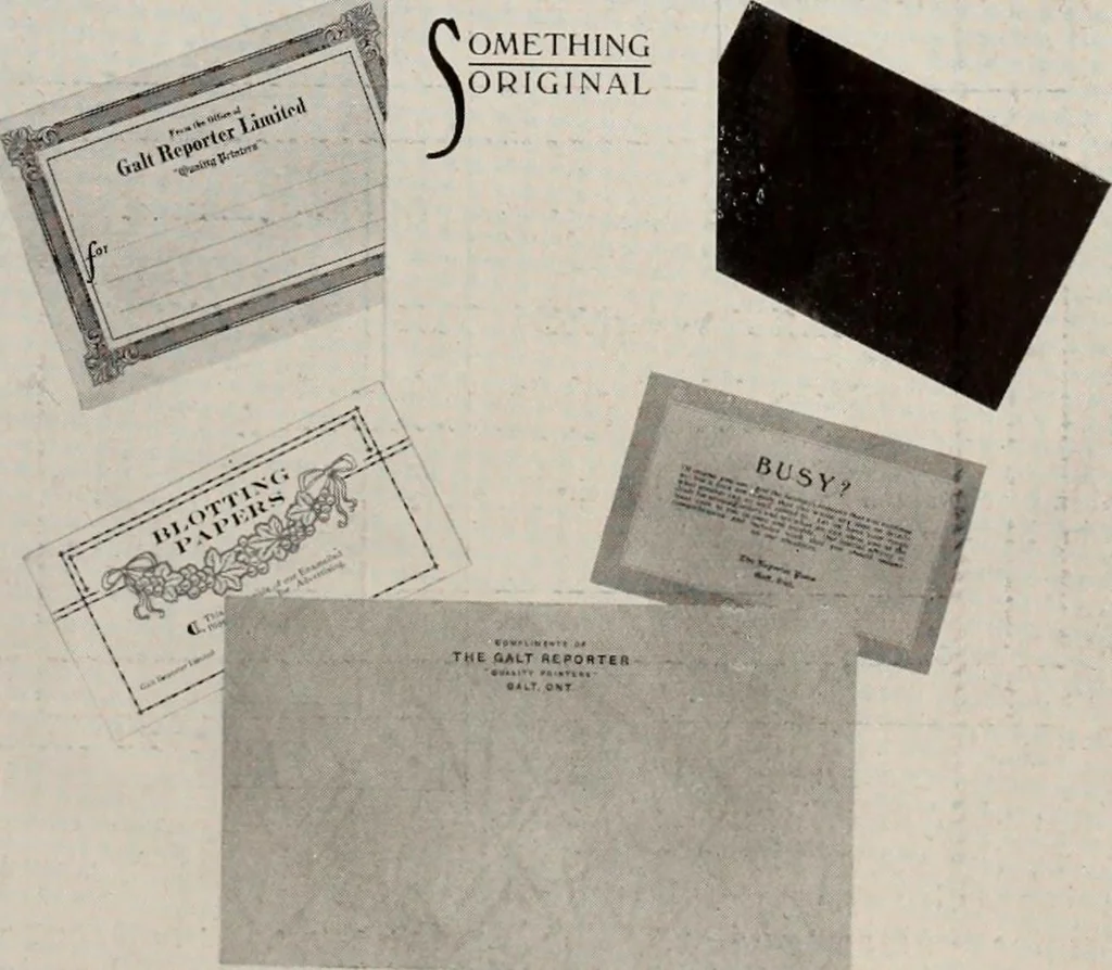 An illustration from Canadian printer & publisher, 1913, leaf 712