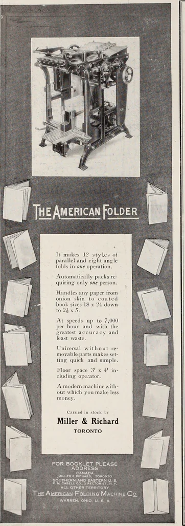 An illustration from Canadian printer & publisher, 1913, leaf 819