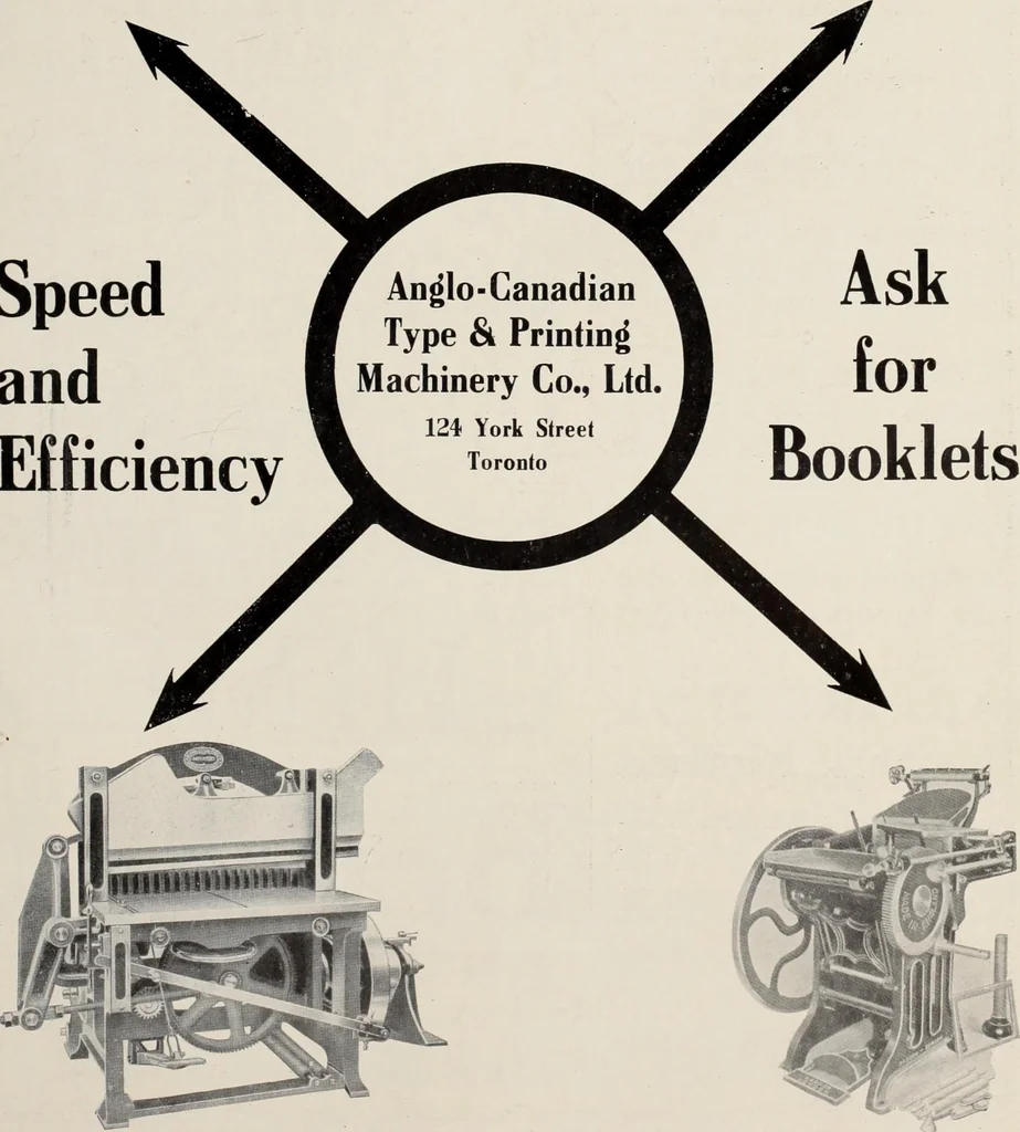 An illustration from Canadian printer & publisher, 1913, leaf 858