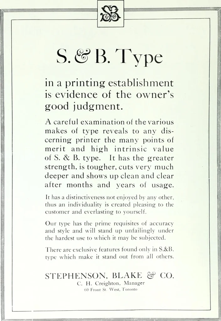 An illustration from Canadian printer & publisher, 1914, leaf 215