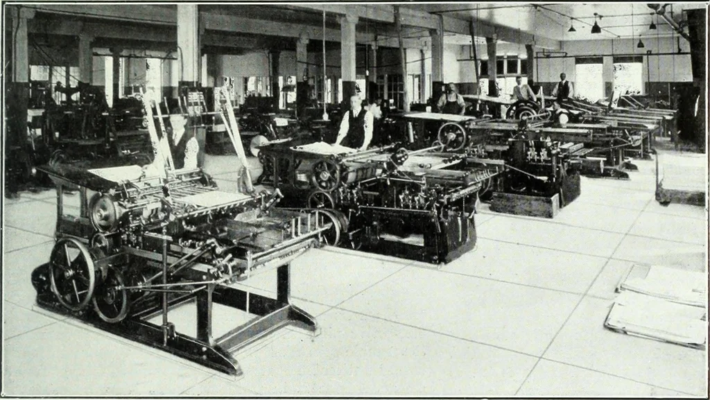 An illustration from Canadian printer & publisher, 1914, leaf 220