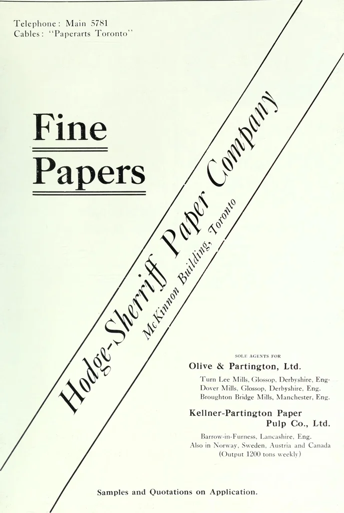 An illustration from Canadian printer & publisher, 1914, leaf 352
