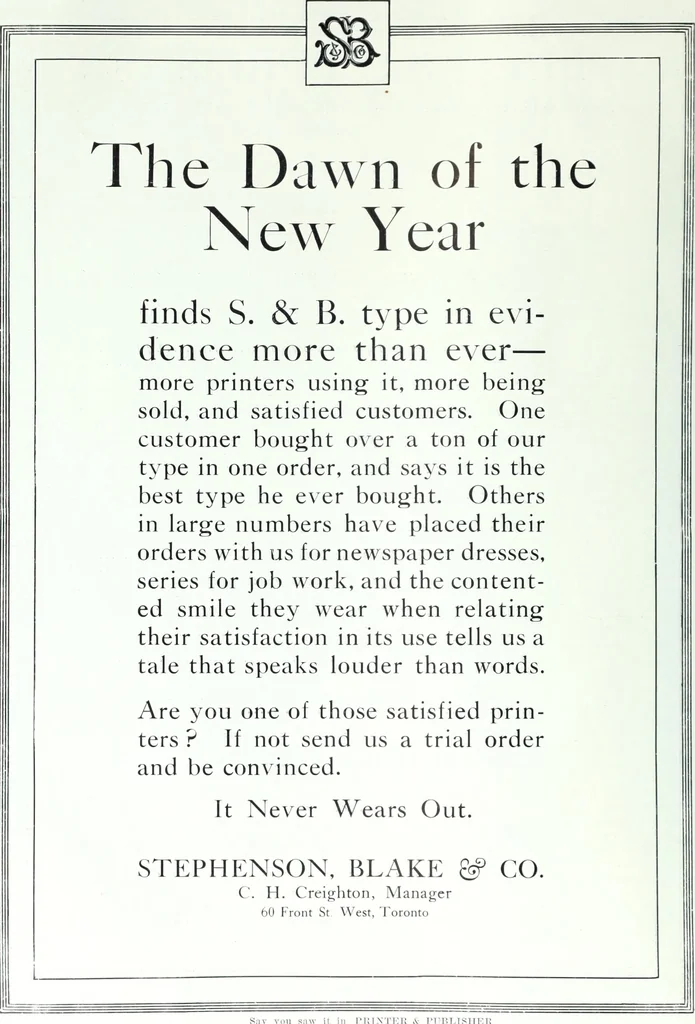 An illustration from Canadian printer & publisher, 1914, leaf 39