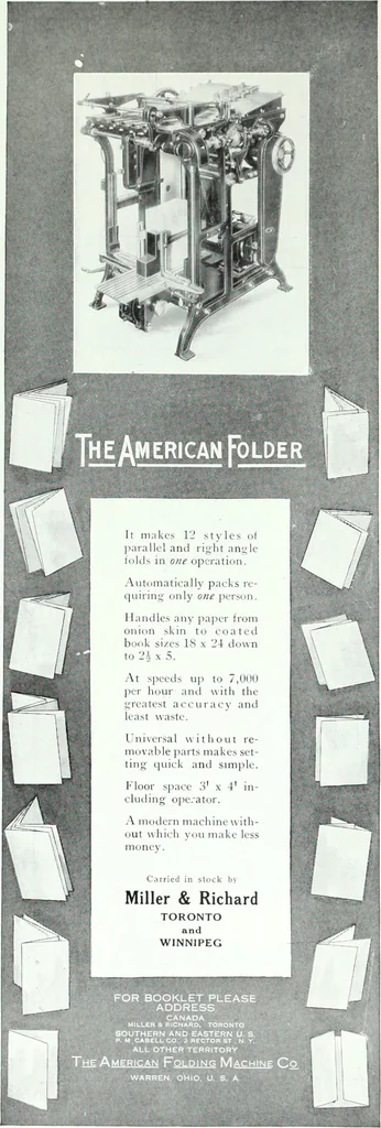 An illustration from Canadian printer & publisher, 1914, leaf 449