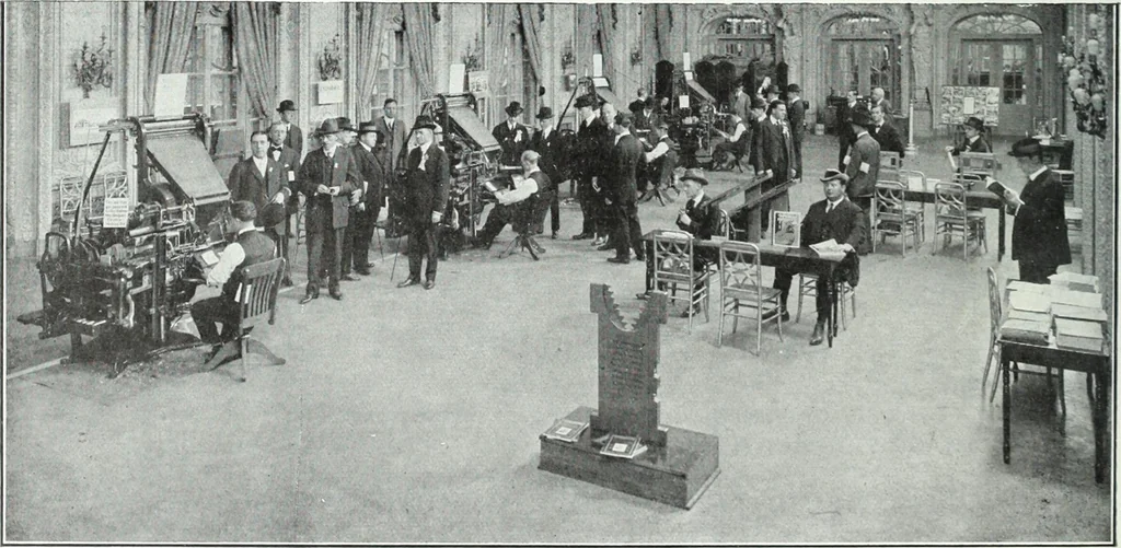 An illustration from Canadian printer & publisher, 1914, leaf 901