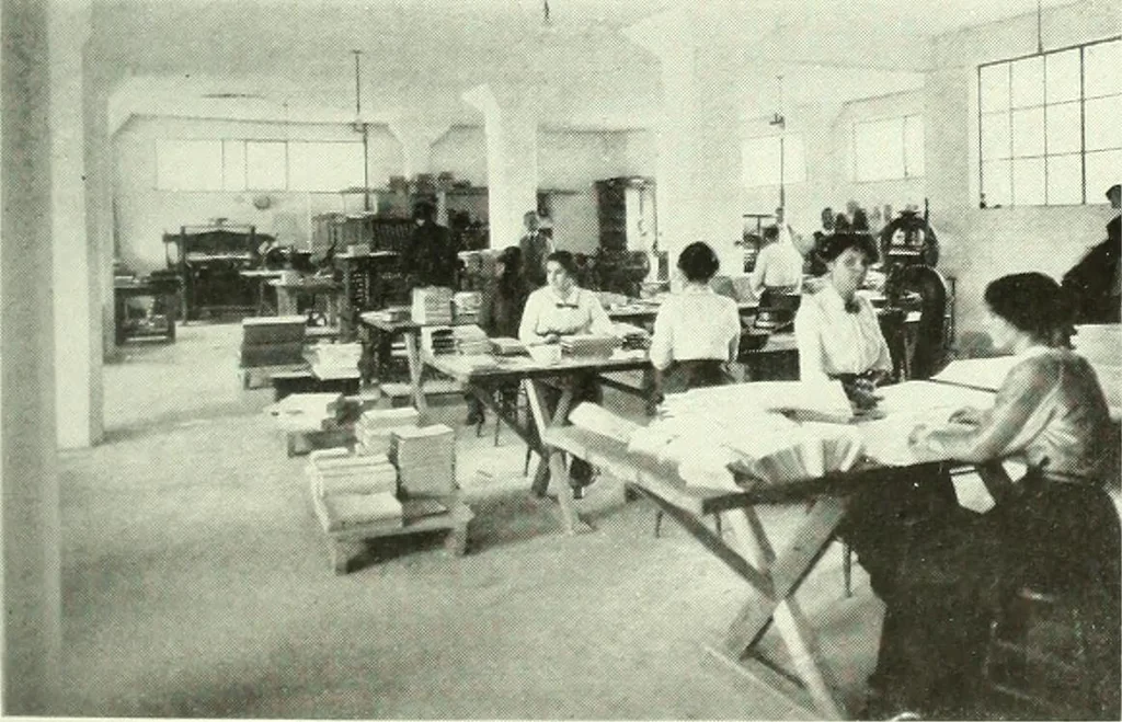 An illustration from Canadian printer & publisher, 1915, leaf 166