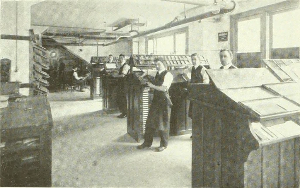 An illustration from Canadian printer & publisher, 1915, leaf 167