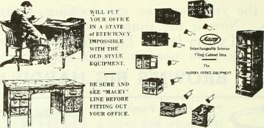 An illustration from Canadian printer & publisher, 1915, leaf 181