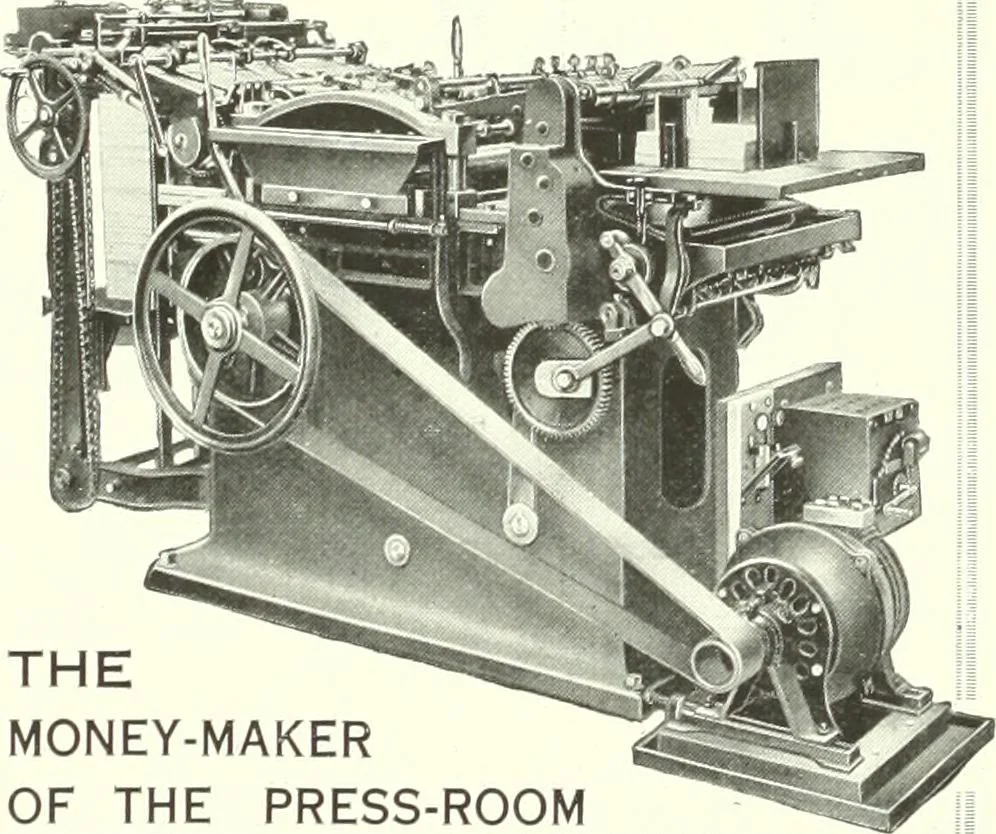 An illustration from Canadian printer & publisher, 1915, leaf 333
