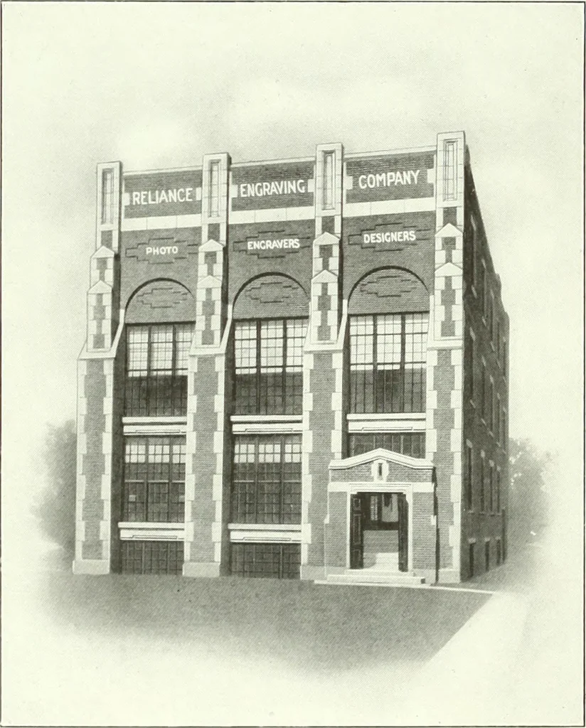 An illustration from Canadian printer & publisher, 1915, leaf 341